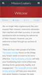 Mobile Screenshot of missionenablers.com
